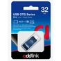 USB флеш накопичувач AddLink 32GB T55 Blue USB 3.1/Micro USB (ad32GBT55B3) - уменьшенное изображение 3