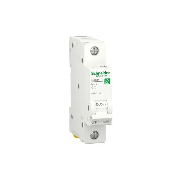 Автоматичний вимикач Schneider Electric RESI9 6kA 1P 10A C (R9F12110) - зображення 1