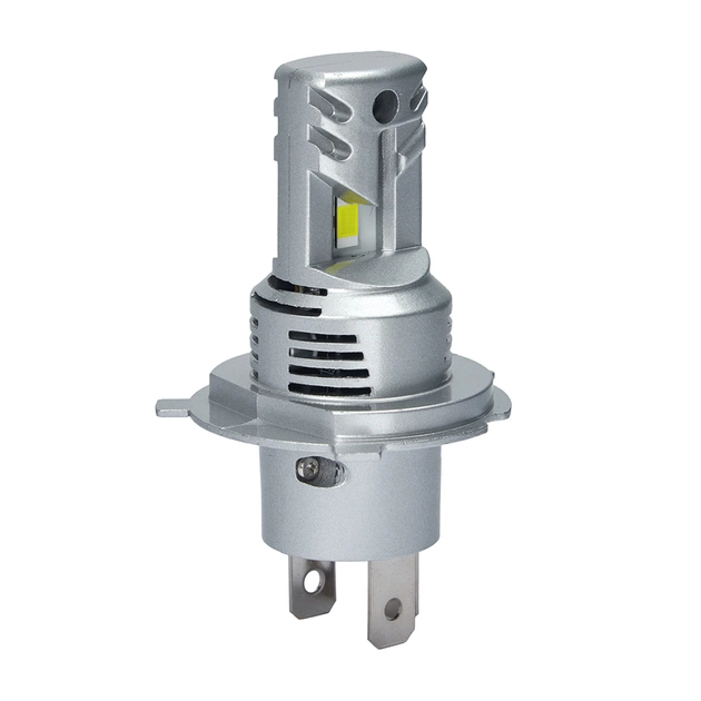 Автолампа Vitol Lampa VITOL LV1-H4/LED-chips 3570 CSP/9-18v/35w/3000Lm/6000K (LV1-H4) - изображение 1