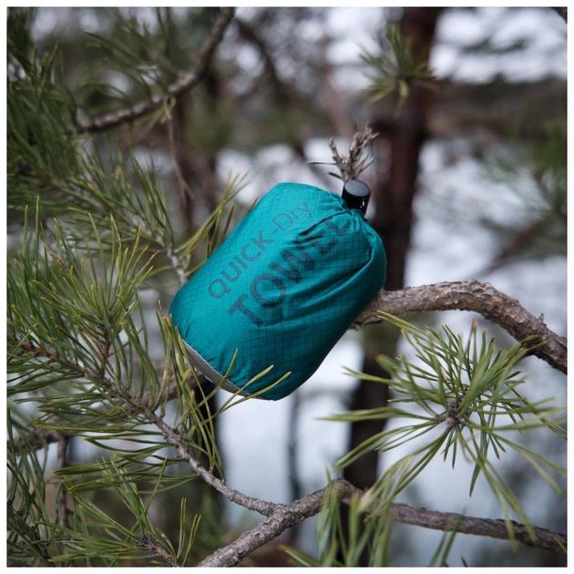 Туристичний рушник Naturehike MJ01 Ultralight NH19Y001-J 80 см х 40 см смарагдовий (6927595735824) - изображение 10