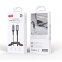 Дата кабель USB-C to USB-C 1.0m 240W black XO (NBQ264A_С_Black) - зменшене зображення 8