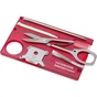 Мультитул Victorinox SwissCard NailCare Transparent Red (0.7240.T) - зменшене зображення 2