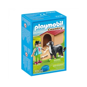 Конструктор Playmobil Дівчина і собака з будкою (6336565) зображення 1
