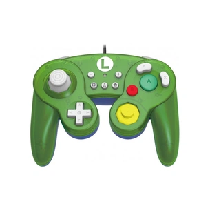 Геймпад Hori Battle Pad (Luigi) for Nintendo Switch (NSW-136U) зображення 1