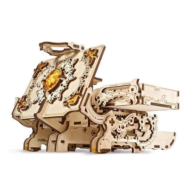 Збірна модель Ugears Бурштинова скринька (70090) - picture 9