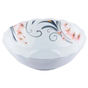 Салатник Vittora "Квіткові Вензеля" Wave 17,5 см (V-175FM) зображення 1