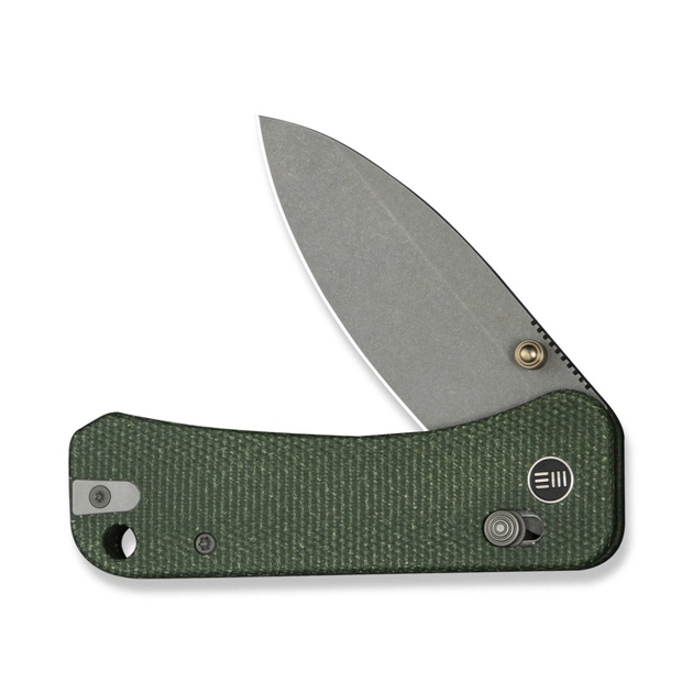 Ніж Weknife Banter 2, Green Mikarta, Stonewash (WE23075-3) - picture 4