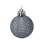 Ялинкова іграшка Chomik пластикові кульки компл. 31шт, 3см, сіро-сині (5900779877160_1) - preview 2