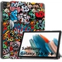 Чохол до планшета BeCover Smart Case Samsung Tab A9 Plus SM-X210/SM-X215/SM-X216 11.0" Graffiti (710314) - зменшене зображення 4