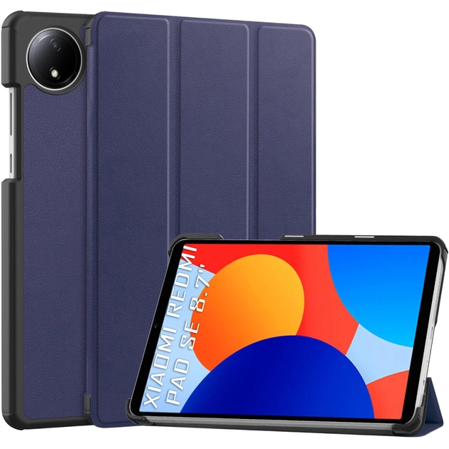 Чехол для планшета BeCover Smart Case Xiaomi Redmi Pad SE 8.7" Deep Blue (711905) - изображение 1