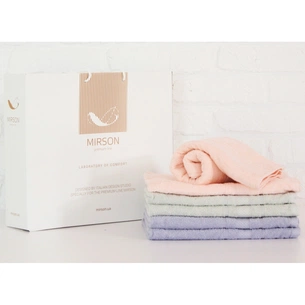 Рушник MirSon набір банних 5092 Elite SoftNes Dalliance 50х90 6 шт (2200003524994) зображення 1