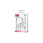 Зарядний пристрій XO L97 (1Type-C/1USB/2.4A) + USB - MicroUSB White (XO-L97-MC) - зменшене зображення 2