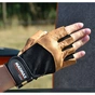 Рукавички для фітнесу MadMax MFG-248 Clasic Brown XXL (MFG-248-Brown_XXL) - уменьшенное изображение 2