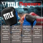 Боксерські рукавички Title Boxing Dynamic Strike Black/Blue 14 oz (XDBG 14 BK/BL) - зменшене зображення 3