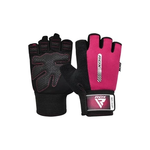 Рукавички для фітнесу RDX W1 Half Pink S (WGA-W1HP-S) зображення 1