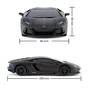 Радіокерована іграшка KS Drive Lamborghini Aventador LP 700-4 (1:24, 2.4Ghz, чорний) (124GLBB) - зменшене зображення 5