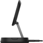 Зарядний пристрій Belkin 15W Magnetic Stand Qi2 20W adapter USB-C black (WIA008VFBK) - зменшене зображення 2