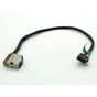 Роз'єм живлення ноутбука з кабелем для HP PJ582 (4.5mm x 3.0mm + center pin), 8-pin, Универсальный (A49060) - зменшене зображення 1