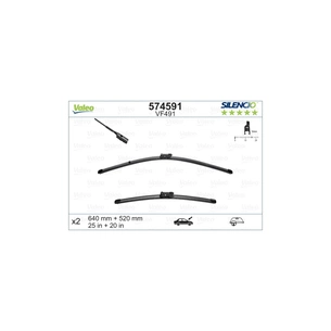 Щітка склоочисника Valeo 574591 зображення 1