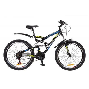 Велосипед Discovery 26" CANYON 2018 AM2 14G Vbr рама-19" St чорно-синьо-зелений (OPS-DIS-26-126) зображення 1