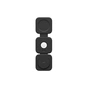 Зарядний пристрій Belkin 3in1 Travel Pad Wireless Qi2 15W Black (WIZ024HQBK) - зменшене зображення 4