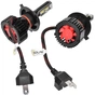 Автолампа SOLAR H4 12/24V 6500K 8000Lm 60W ZES Chip (8304) - зменшене зображення 2