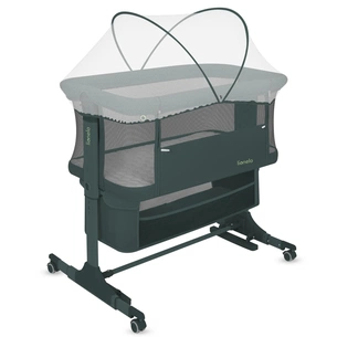 Кроватка Lionelo JODIE GREEN GRAPHITE (LO-JODIE GREEN GRAPHITE) изображение 1