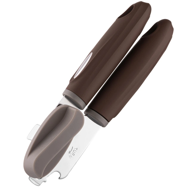 Консервний ніж Ardesto Gemini, 19.9см, нержавіюча сталь, пластик, сіро-коричневий (AR2162PG) - picture 6