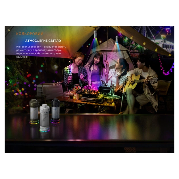 Ліхтар Fenix CL22R темно-зелений (CL22RGR) - зображення 3