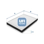 Фільтр салону UFI 53.064.00 - зменшене зображення 1