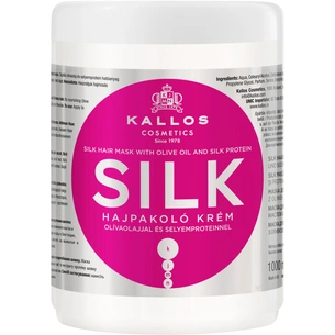 Маска для волосся Kallos Cosmetics Silk з оливковою олією і протеїнами шовку 1000 мл (5998889507992) зображення 1