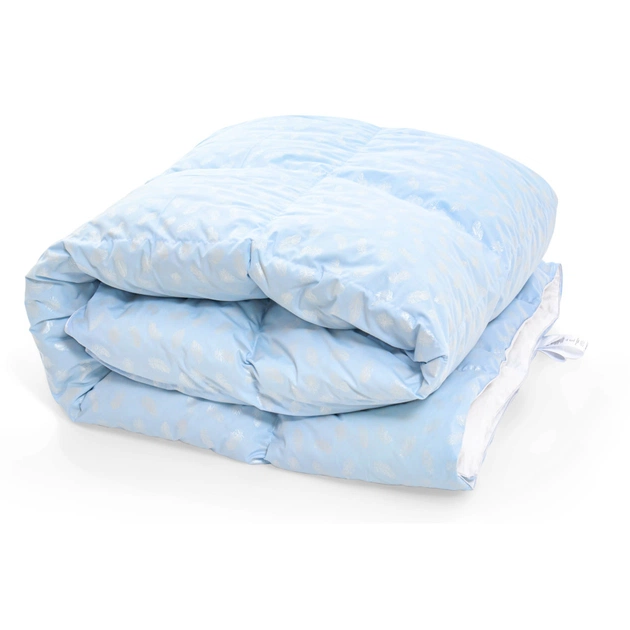 Ковдра MirSon пухова №1858 Bio-Blue 70% пух Зима + 220x240 (2200003014587) - зображення 1