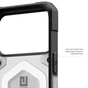 Чохол до мобільного телефона UAG Pathfinder Clear MagSafe iPhone 17 Pro Max Ice/Silver (114552114333) - зменшене зображення 3