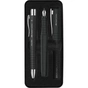 Ручка кулькова Faber-Castell набір ручок POLY Ball Set в металевому пеналі (перо + кульк. ручка), колір корпусу чорний (32957) - зменшене зображення 1