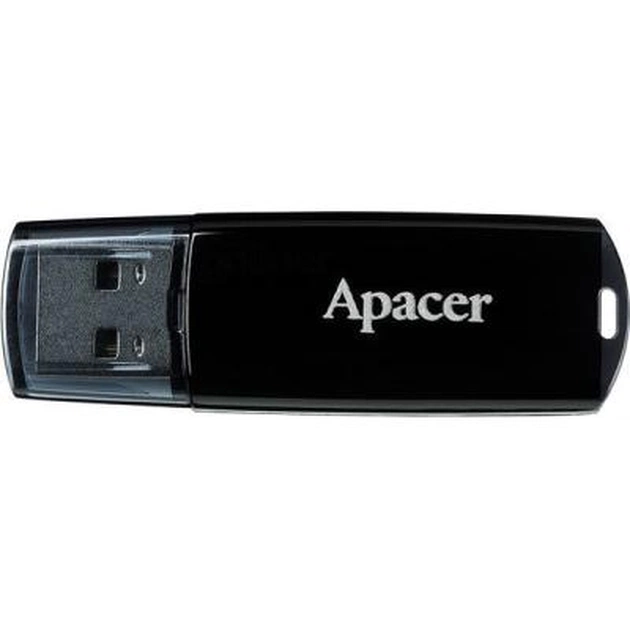 USB флеш накопичувач Apacer Handy Steno AH322 black (AP16GAH322B-1) - изображение 1