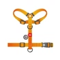 Шлея для собак WAUDOG Nylon Mono з QR-паспортом, пластиковий фастекс S помаранчева (52714) - зменшене зображення 3