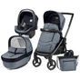 Коляска Peg-Perego 3 в 1 Team Horizon Небесна (PACK03-00000000004) - зменшене зображення 1