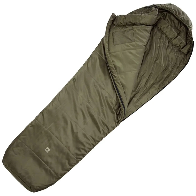 Спальний мішок Wechsel Wildfire -5° M TL Mud Green Left (232040) - зображення 1