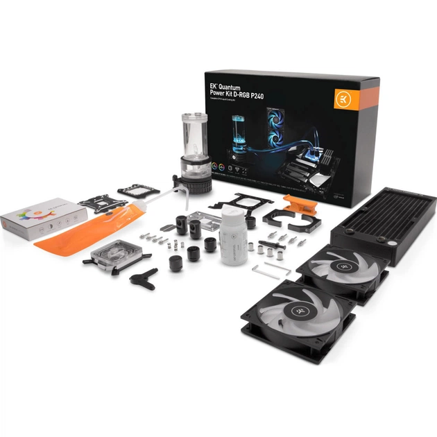 Система рідинного охолодження Ekwb EK-Quantum Power Kit D-RGB P240 (3831109818428) - изображение 1