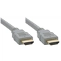 Кабель мультимедійний HDMI to HDMI 1.0m v.2.0 grey REAL-EL (EL123500045) - зменшене зображення 1