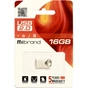 USB флеш накопичувач Mibrand 16GB Hawk Silver USB 2.0 (MI2.0/HA16M1S) - зменшене зображення 2