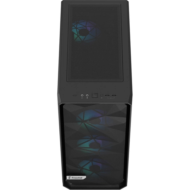 Корпус для ПК Fractal Design Meshify 2 Compact Lite RGB Bla (FD-C-MEL2C-05) - picture 7