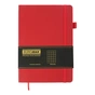 Книга записна Buromax Brief Logo2U 96 аркушів А5 у клітинку червоний (BM.295104-05) - зменшене зображення 2