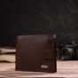 Гаманець Canpellini З натуральної шкіри Коричневий (21891) - зменшене зображення 8