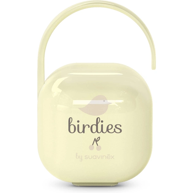 Контейнер для пустышек Suavinex Birdies, світло-жовтий (309133) - изображение 1