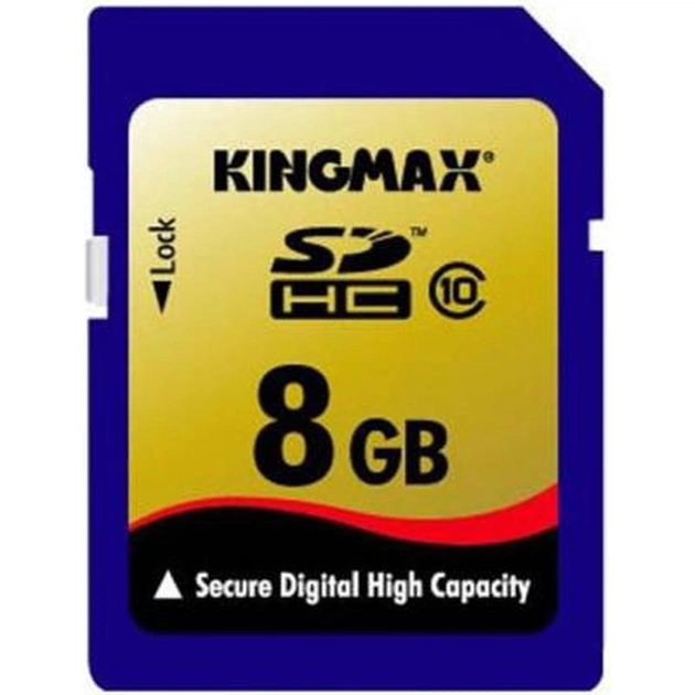 Карта пам'яті Kingmax 8Gb SDHC class 10 (KM08GSDHC10) - изображение 1