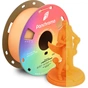 Пластик для 3D-принтера Polymaker PLA PANCHROMA LUMINOUS 1,75mm 1kg ORANGE (CA02033) - зменшене зображення 3
