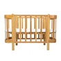 Ліжечко Ingvart трансформер Nika 60 з опускною боковинкою (60х94, 60х120) натуральне (3190031028) - зменшене зображення 2