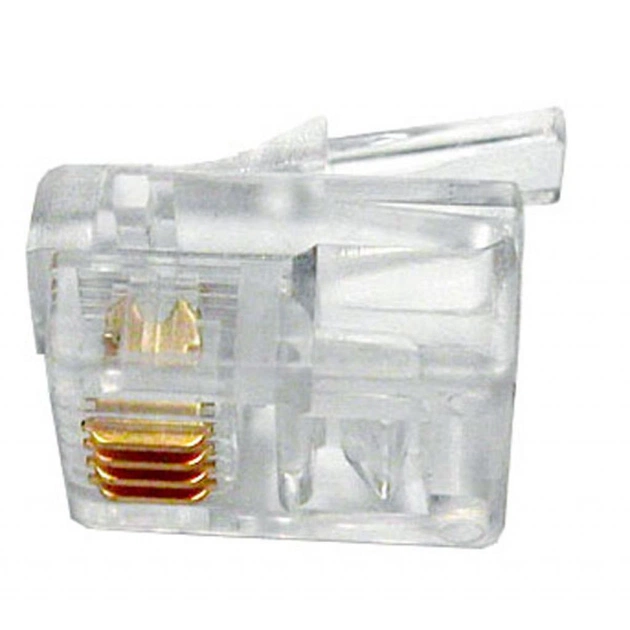 Конектор Atcom RJ12 6P4C (12419) - picture 1