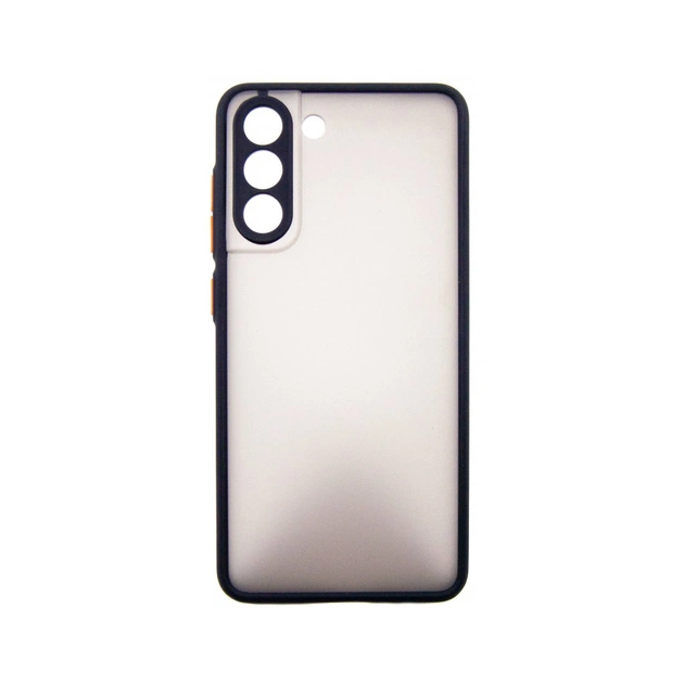 Чохол до мобільного телефона Dengos Matte Samsung Galaxy S21 FE (black) (DG-TPU-MATT-114) - зображення 1